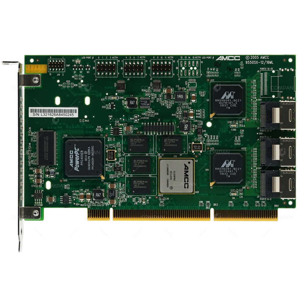 9550-12-16ML 3WARE 16PORT SATA II RAID CONTROLLER -